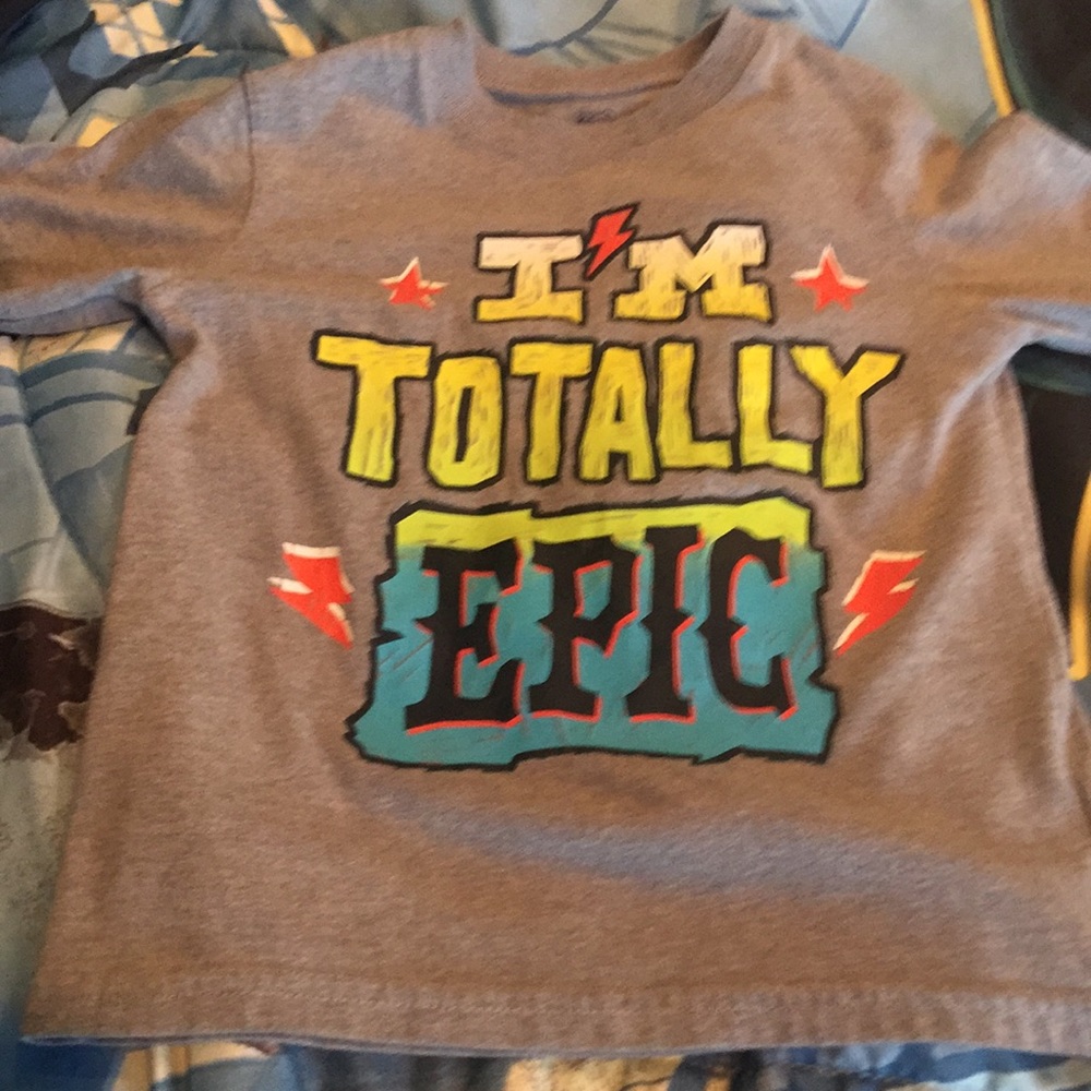 Kids size 5 I’m Totally Epic T-shirt